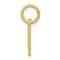 10K Yellow Gold Special Mom Charm Mother Jewelry New 15 X 21mm